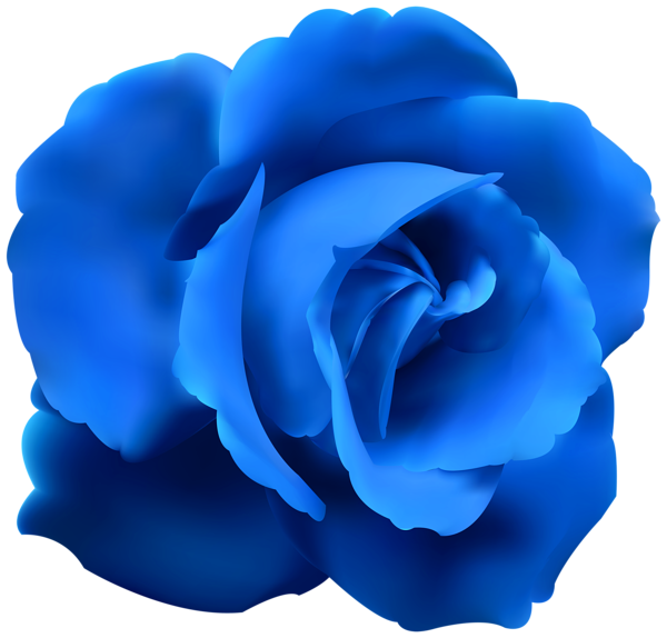 This png image - Blue Rose Clip Art PNG Image, is available for free download