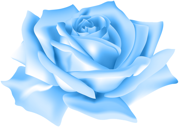 Blue Rose Flower PNG Clip Art Image | Gallery Yopriceville - High