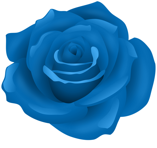 Blue Rose Flower PNG Transparent Clipart | Gallery Yopriceville - High ...