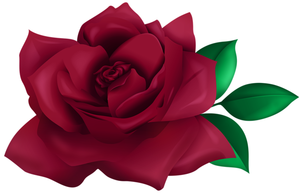 This png image - Cute Red Rose PNG Transparent Clipart, is available for free download