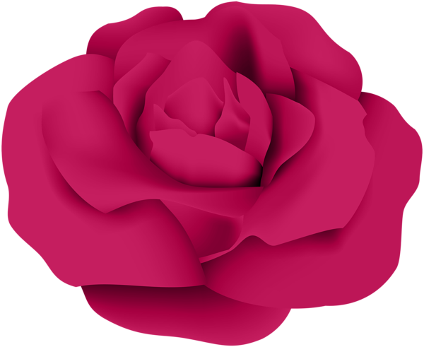 This png image - Dark Pink Rose PNG Transparent Clip Art, is available for free download