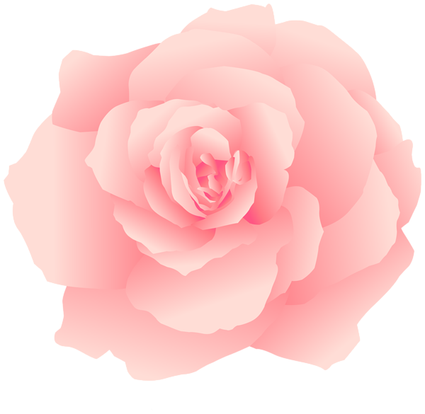 Deco Pink Rose PNG Clipart | Gallery Yopriceville - High-Quality Free ...
