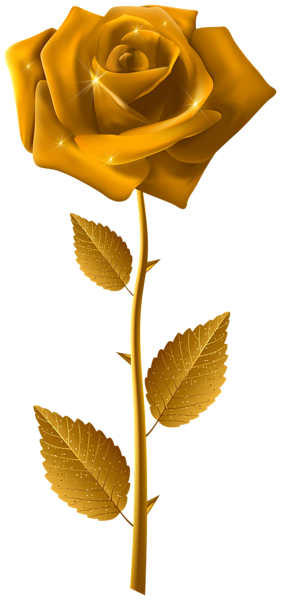 This png image - Gold Rose with Steam Transparent Image, is available for free download