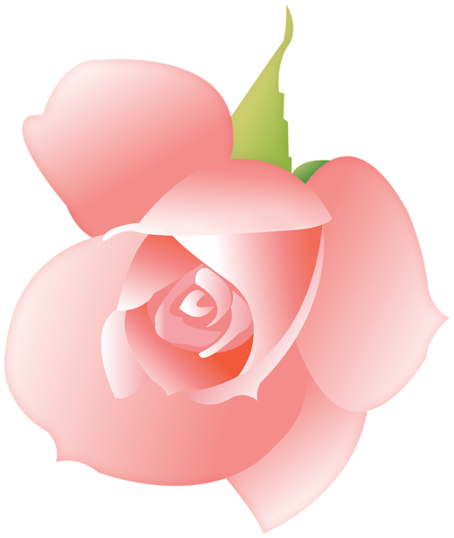 This png image - Pink Rose Decorative Transparent Image, is available for free download