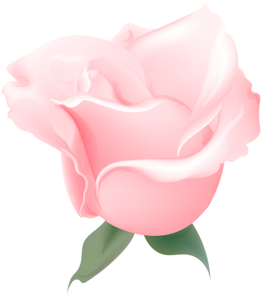 This png image - Pink Rose Soft Deco Transparent PNG Image, is available for free download