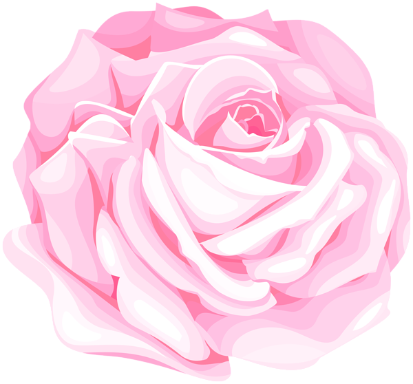 This png image - Pink Soft Art Rose PNG Clipart, is available for free download