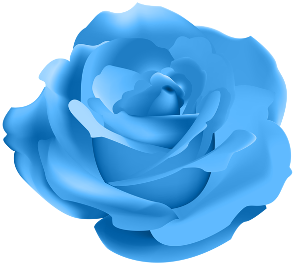 This png image - Pretty Blue Rose PNG Clipart, is available for free download