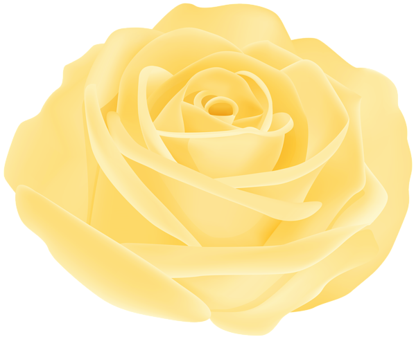 This png image - Pretty Yellow Rose PNG Transparent Clipart, is available for free download
