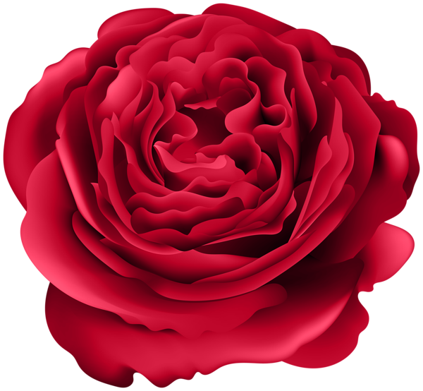 This png image - Red Rose Deco Transparent Image, is available for free download