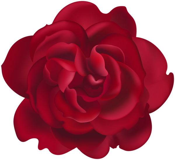 This png image - Red Rose Flower Clipart, is available for free download