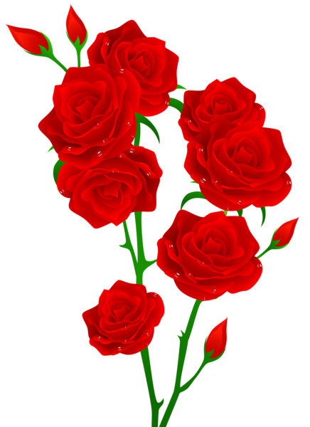 This png image - Red Roses Transparent PNG Clip Art Image, is available for free download