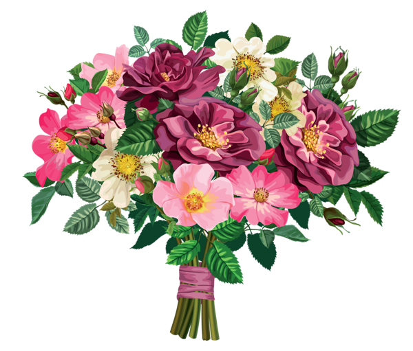 This png image - Rose Bouquet Transparent Clipart, is available for free download