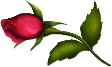 This png image - Rose Bud Painted Clipart, is available for free download
