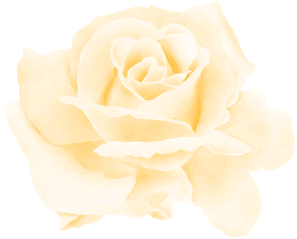 This png image - Rose Watercolor Yellow PNG Clipart, is available for free download