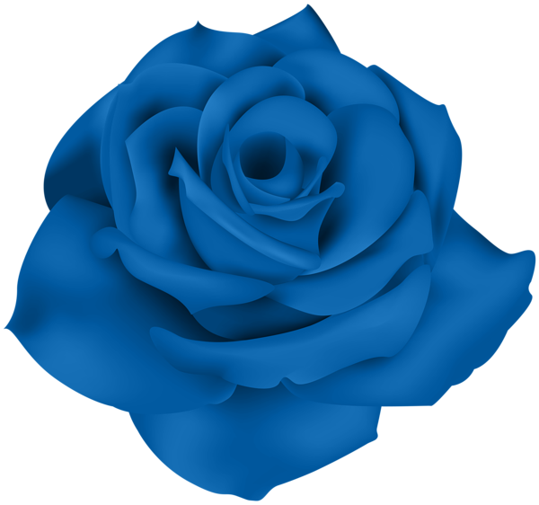 Single Blue Rose PNG Clip Art Image | Gallery Yopriceville - High ...