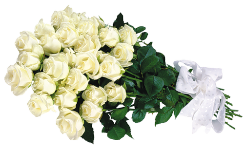 This png image - White Roses Transparent Bouquet Clipart, is available for free download