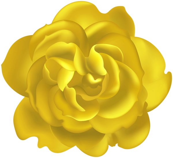 This png image - Yellow Rose Flower Clipart, is available for free download