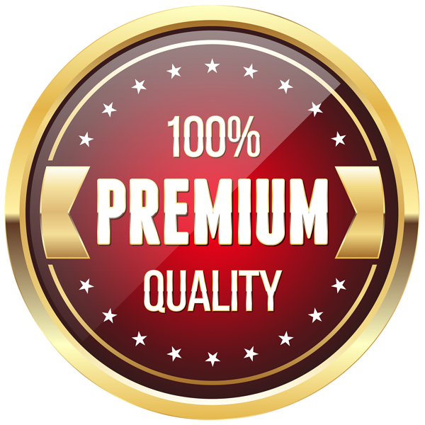 This png image - 100% Premium Quality Badge Transparent PNG Clip Art Image, is available for free download