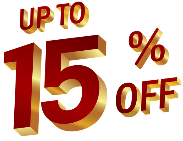 This png image - 15 Percent Discount Clip Art Image, is available for free download