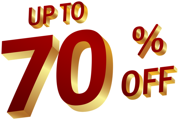 This png image - 70 Percent Discount Clip Art Image, is available for free download