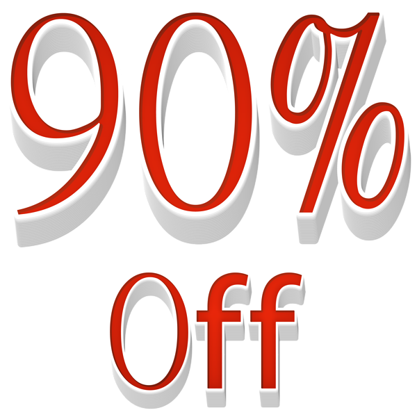 This png image - 90% Off Sale PNG Transparent Clipart, is available for free download