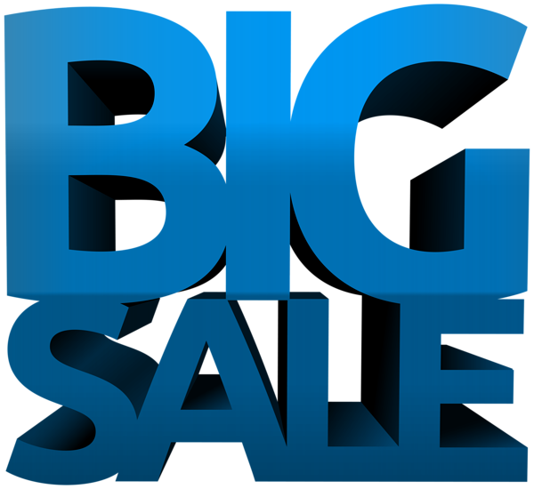 This png image - Big Sale Blue PNG Clip Art Image, is available for free download