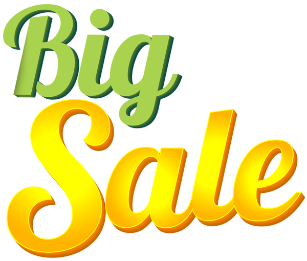 big sale png clip art image