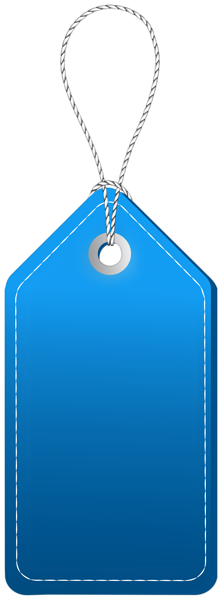 This png image - Blue Price Tag Transparent Image, is available for free download