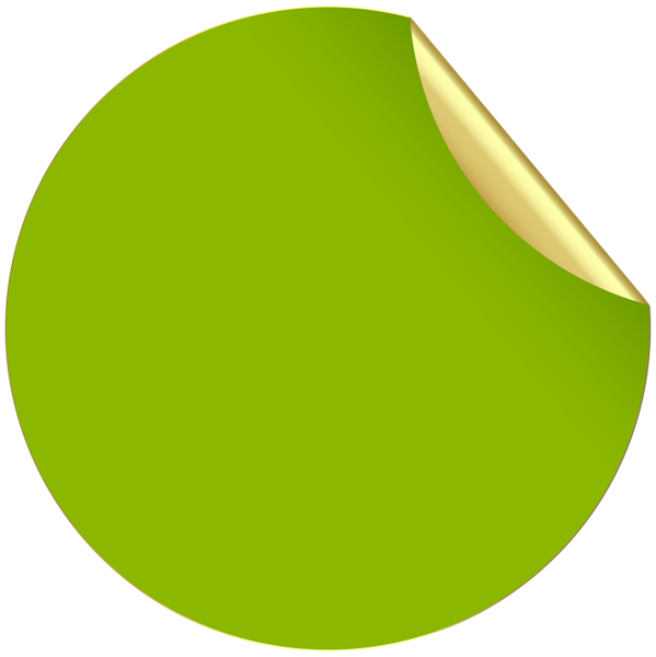 This png image - Empty Price Sticker Green PNG Clipart, is available for free download