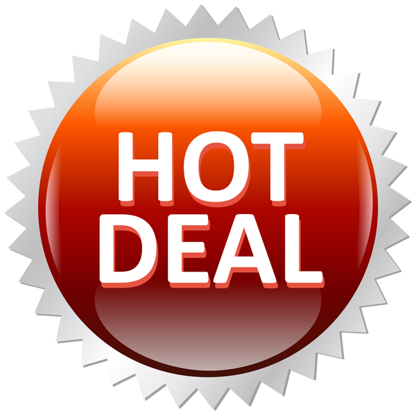 This png image - Hot Deal Sale Label PNG Clip Art Image, is available for free download