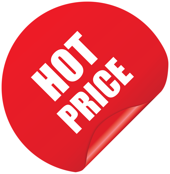 This png image - Hot Price Sticker PNG Clipart Picture, is available for free download