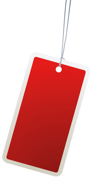 This png image - Red Label PNG Clipart Image, is available for free download