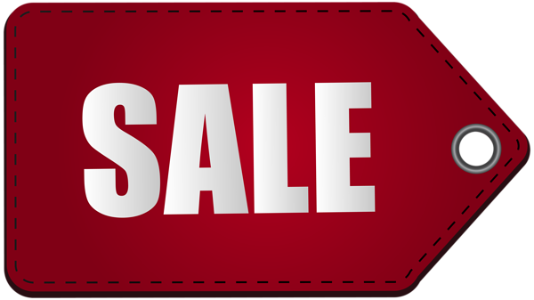 This png image - Red Sale Tag Transparent PNG Clip Art Image, is available for free download