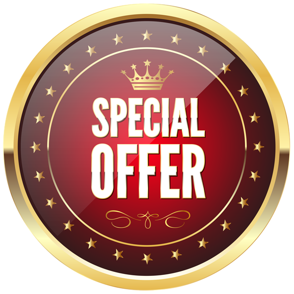 This png image - Red Special Offer Badge Transparent PNG Clip Art Image, is available for free download