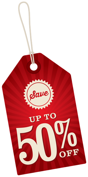 This png image - Save Up To 50% Off Label PNG Clipart Image, is available for free download