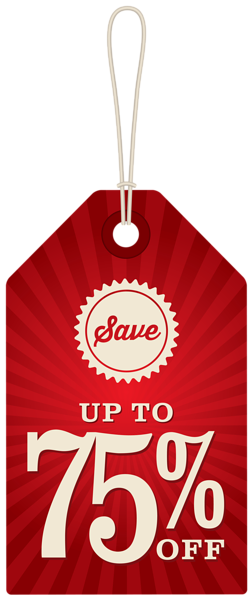 This png image - Save Up To 75% Off Label PNG Clipart Image, is available for free download