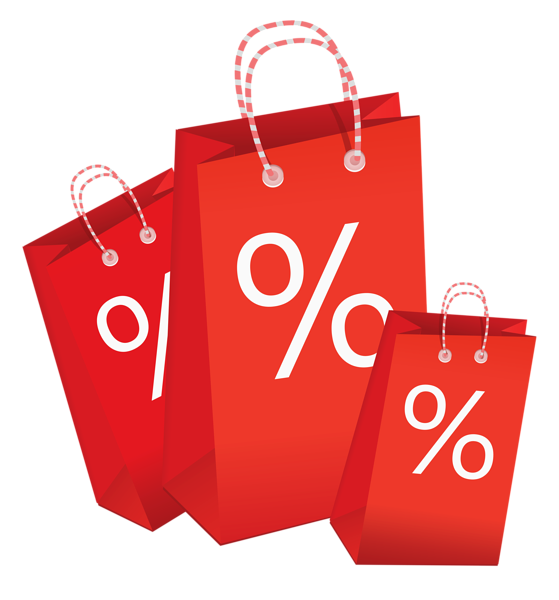 This png image - Shoping Bag with Discount Tag PNG Image, is available for free download