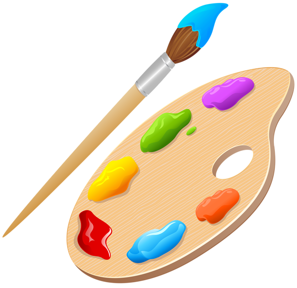 This png image - Artist Palette PNG Clip Art Image, is available for free download