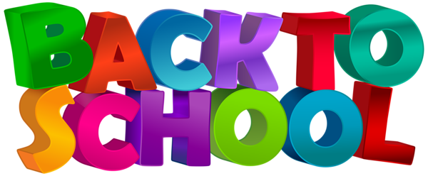 This png image - Back to School Text Transparent Clip Art Image, is available for free download