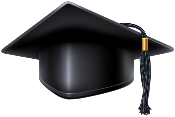 This png image - Black Graduation Cap PNG Clip Art Image, is available for free download