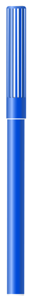 This png image - Blue Felt Tip Pen PNG Clipart Image, is available for free download