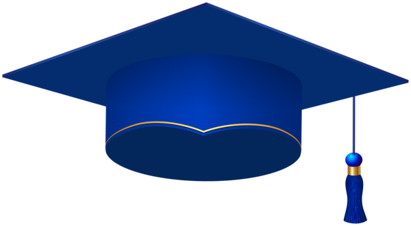 This png image - Blue Graduation Cap PNG Clipart, is available for free download