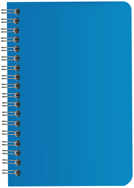 This png image - Blue Notebook PNG Clip Art Image, is available for free download