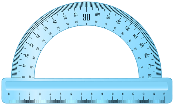 This png image - Blue Protractor PNG Clipart, is available for free download