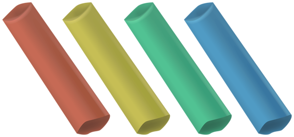 This png image - Chalks Clipart Image, is available for free download