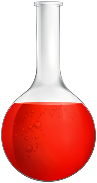 This png image - Chemical Flask Red PNG Clipart, is available for free download