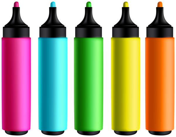 This png image - Colored Markers PNG Clipart, is available for free download