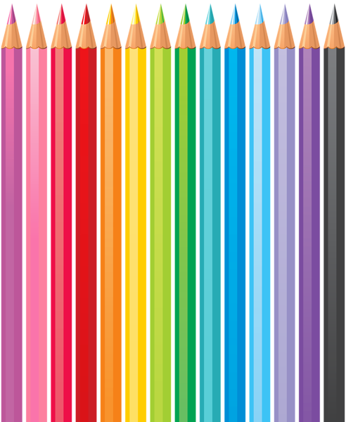 This png image - Colored Pencils Transparent Image, is available for free download