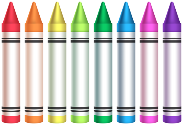 This png image - Colorful Crayons PNG Clipart, is available for free download