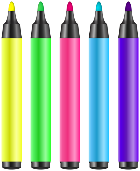 This png image - Felt Tip Pens PNG Clipart, is available for free download